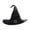 Black, variant on WEGFTDUOP Halloween Witch Hat Party Decoration Props Witch Hat Halloween Witch Hat Non-woven Hat Event Party Supplies Props Decoration