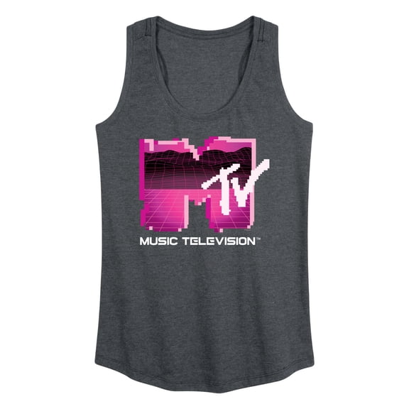 MTV - Retro Gamer Logo - Women's Racerback Tank Top