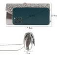 thumbnail image 6 of Women Sequins Evening Clutch Envelope Flap Handbag Chain Strap Crossbody Bag, 6 of 6