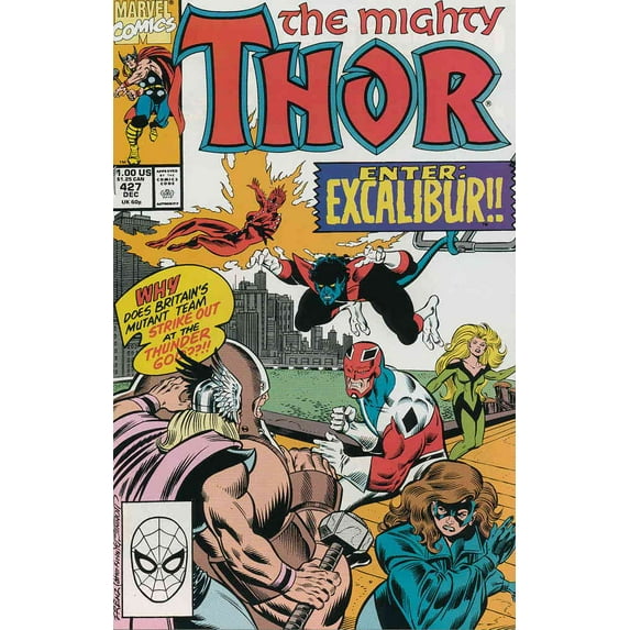 Thor #427 VF ; Marvel Comic Book