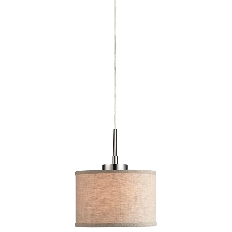 mini drum pendant light