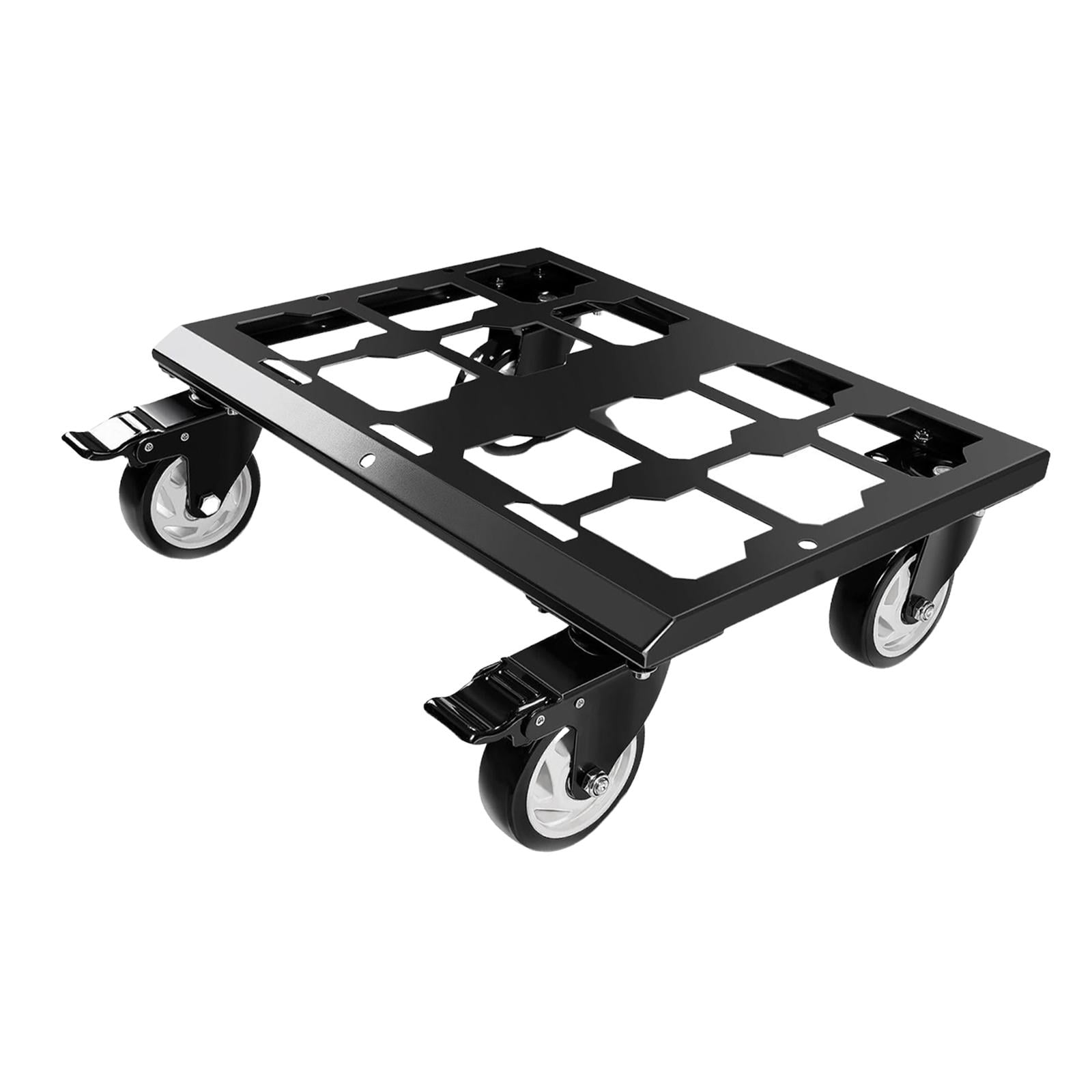 kowaku 4 Wheels Furniture Dollys Furniture Mover with Wheels Slider Tool Box Dollys Carbon Steel for Sofa Chair Cabinet Small Fridge