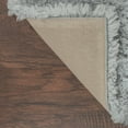 thumbnail image 7 of Mainstays Solid Plush Transitional Silver Shag Area Rug 3'x4'8", 7 of 7