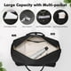 thumbnail image 4 of Weekender Bag Wedama para mujer, bolsa de viaje grande, color negro, 4 of 8