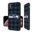 thumbnail image 2 of Seattle Seahawks iPhone Plaid Design Bump Case, 2 of 5