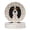 Multi Color, variant on Cavalier King Charles Spaniel Merry Christmas Large Sandstone Coasters Pack of 4 4 in x 4 in