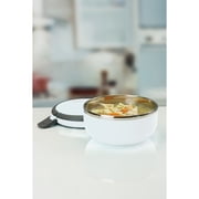 Kitchen Details 2 Compartment Stainless Steel Lunch Box