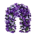 thumbnail image 2 of Artificial Bougainvillea Wall Hangings Artificial Flower Ceiling Decorations Wedding Hall Wall Decorations Silk Flower Hanging Baskets Rattan, 2 of 6