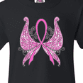 thumbnail image 4 of Inktastic Breast Cancer Awareness with Butterfly Ribbon Words Youth T-Shirt, 4 of 5