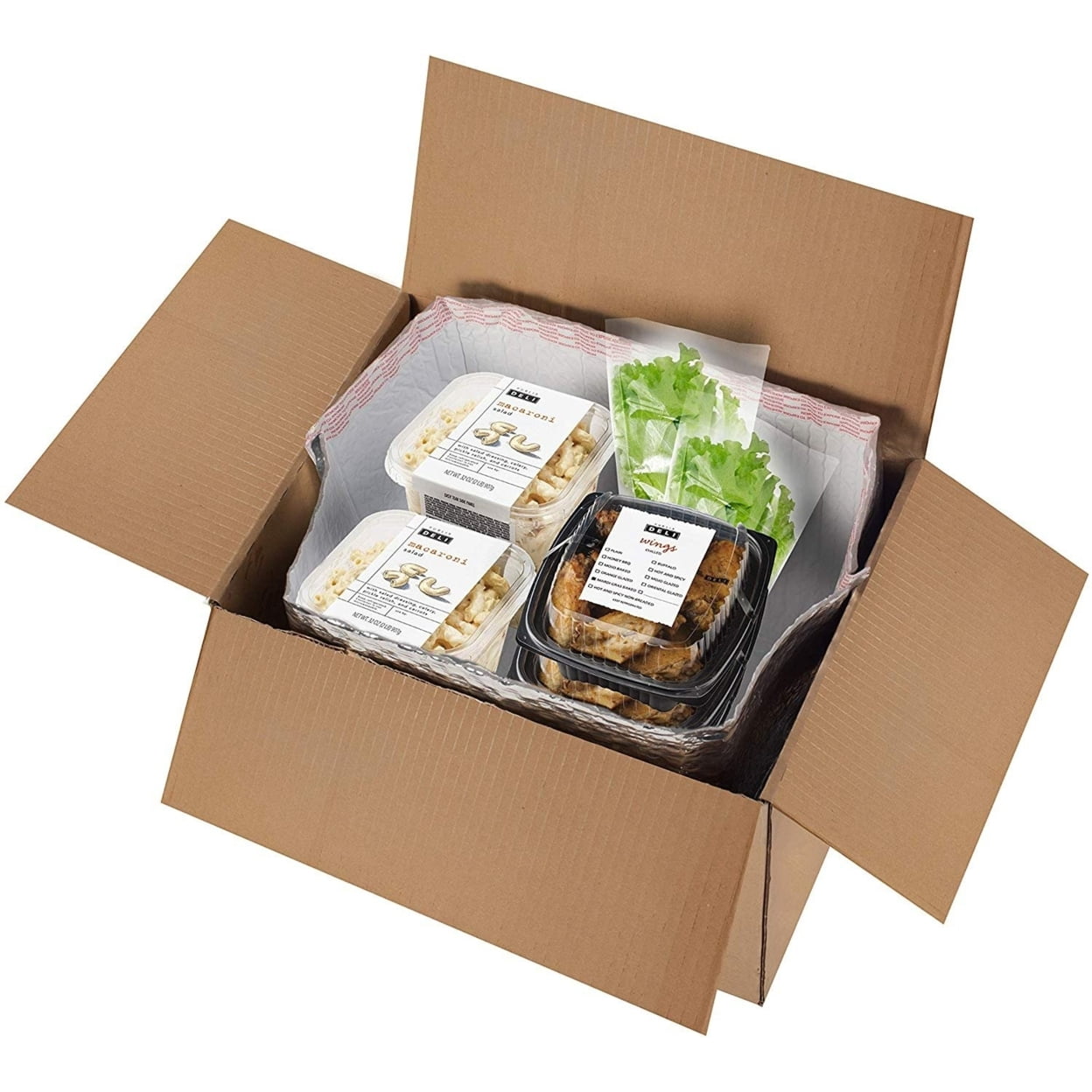 5ct Thermal Box Liners 12X10X9 Metalized Foil Insulated