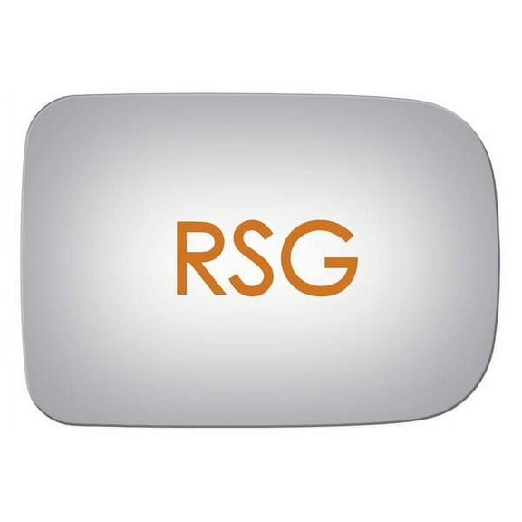 Burco Side View Mirror Replacement Glass with Motor Mount Plate - Clear Glass - 3223RSG