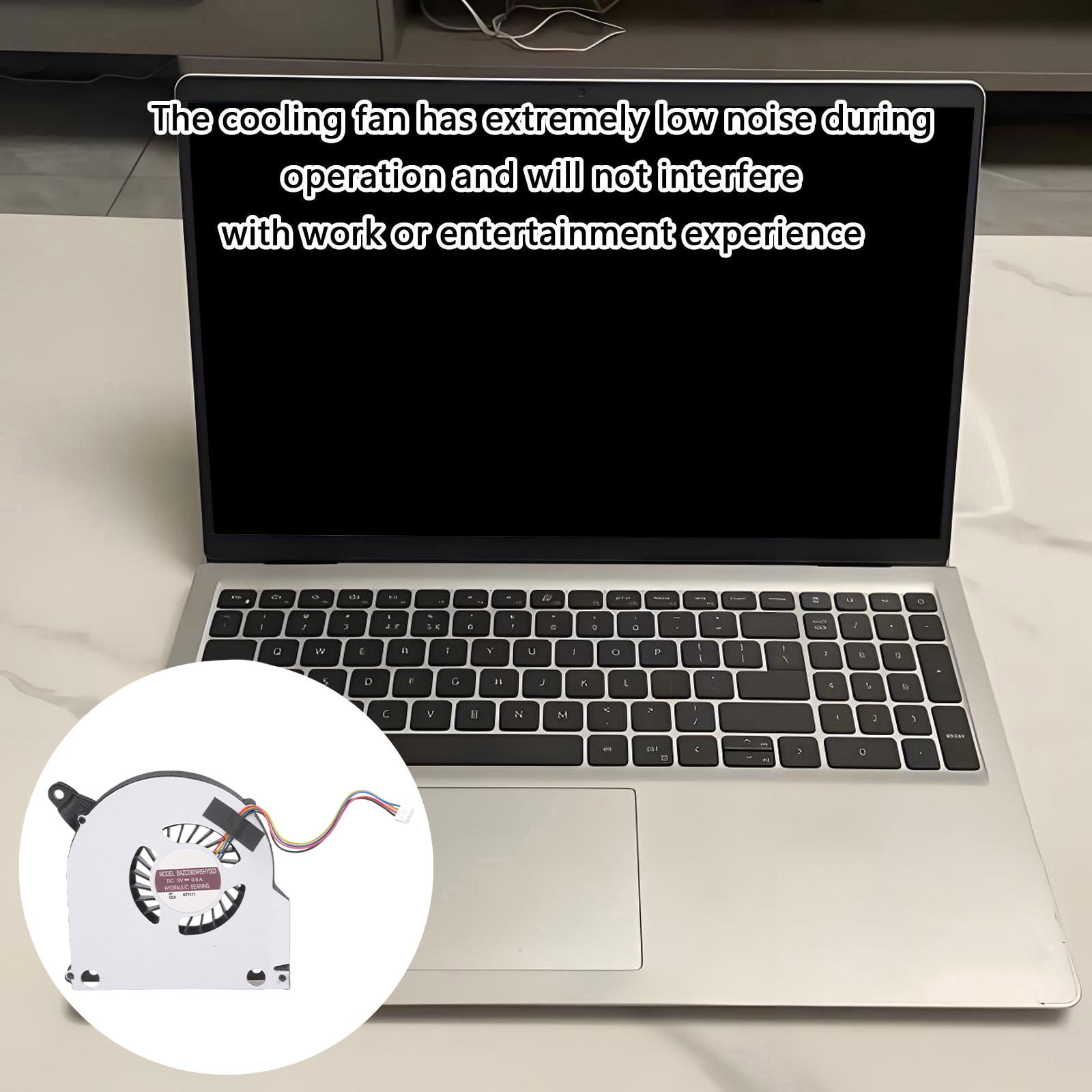 CPU Fan Laptop Cooling Fan DC5V 5W 4pin CPU Coolers for NUC11PAHi5 NUC11PAHi7 Heatsink Part