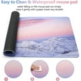 thumbnail image 4 of Large Gaming Mouse Pad 31.5 X 11.8 Inch, Extended XXL Mousepad with Stitched Edge,Non-Slip Rubber Base,Waterproof Computers Mouse Mat for Office,Home,Snow Mountain, 4 of 6