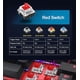 thumbnail image 1 of Teclado Mecánico Redragon Fizz K617 RGB USB para Juegos Interruptor Rojo 61 Teclas, 1 of 2