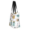 thumbnail image 4 of Kll Tote Bag For Women Colorful Insects Print Shopping Grocery Reusable Bags For Office School Shopping Travel, 4 of 8