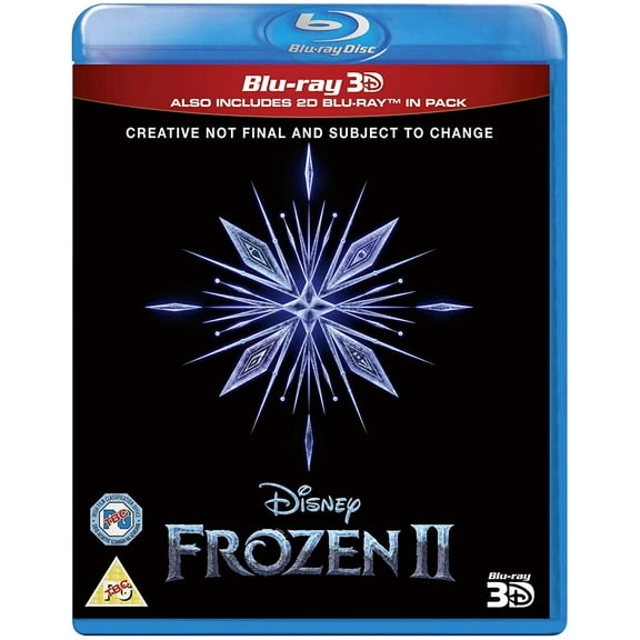 Frozen 2 3D Blu-ray 2019 Region Free