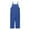 Blue, variant on Kids Girls Casual Summer Outfits with Pockets Spaghetti Strap Sleeveless Loose Girls Rompers 4-5 Years