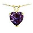 thumbnail image 2 of Star K � 8mm Heart Simulated Alexandrite Pendant Necklace, 2 of 9