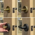 thumbnail image 5 of Master Lock Lever Lockset,Mechanical,SLC Angled SLCHCR10B, 5 of 7