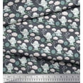 thumbnail image 3 of Soimoi Rayon Fabric Cloud,Ball & Elephant Kids Decor Fabric Printed Yard 42 Inch Wide, 3 of 3