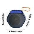 thumbnail image 3 of Portable Bluetooth Speaker | 5W Wireless Audio with FM Radio, TF Card & Hands-Free Calling | USB Rechargeable Compact Speaker for Outdoor & Street Vending, 3 of 7