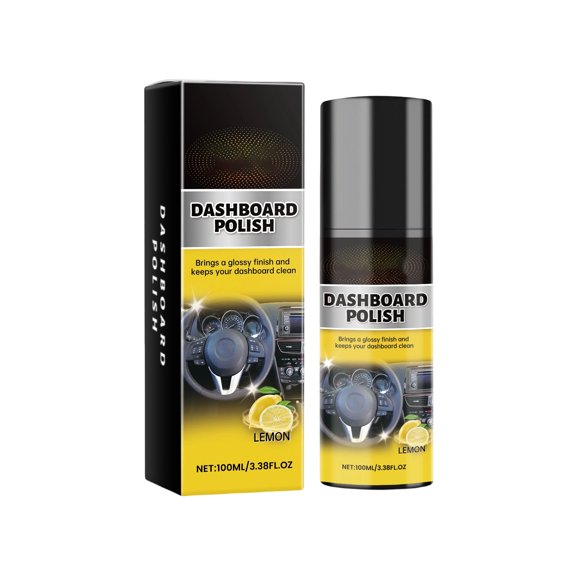 Car Interior Dashboard Polish Restorer Spray Leather Plastic Protectant Shine Restorer Spray