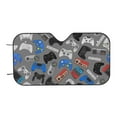thumbnail image 7 of Balery Video Game Print Car Windshield Sun Shade,Windshield Sunshade for Car Pickup Truck SUV Accessories-Small, 7 of 7