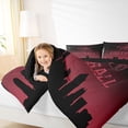 thumbnail image 4 of jejeloiu American Rugby Game Full Size Comforter Sets,Boys Football Gamer Bedding Sets For Boys Kids Reversible 3pcs, 4 of 8