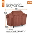 thumbnail image 2 of Classic Accessories Montlake FadeSafe Water-Resistant 70 Inch BBQ Grill Cover, 2 of 12