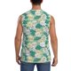 thumbnail image 4 of Balery Lotus Flower1 Camisetas sin mangas para hombre, absorbe la humedad y protege contra el mal olor.-Small, 4 of 7