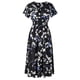thumbnail image 1 of Vestido de verano para mujer Vestido de playa de gasa de primavera y verano Vestido estampado de manga corta con cuello en V Vestido bohemio brillar Electrónica, 1 of 4