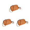 thumbnail image 4 of Transemion Handbag For Fashionable Women Statement Everywhere Convenient And Practical brown 3Set, 4 of 6