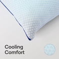 thumbnail image 6 of Nectar Tri-Comfort Cooling Pillow - Adjustable Support & Firmness - Cooling Cover - Pressure Relief - Helps Reduce Neck Pain - Premium Memory Foam & Microfiber Down Alternative, 6 of 8