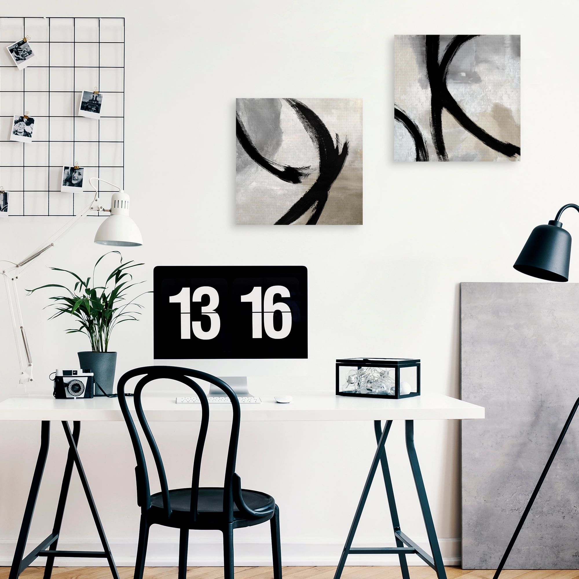Peaceful Poetry Hush & Peaceful Poetry Lull by Mark Chandon Set of Canvas Art Prints