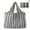 B, variant on Foldable Reusable Grocery Bags Washable Shopping Tote With Long Handle Heavy Duty Ripstop Nylon For Market And Travel