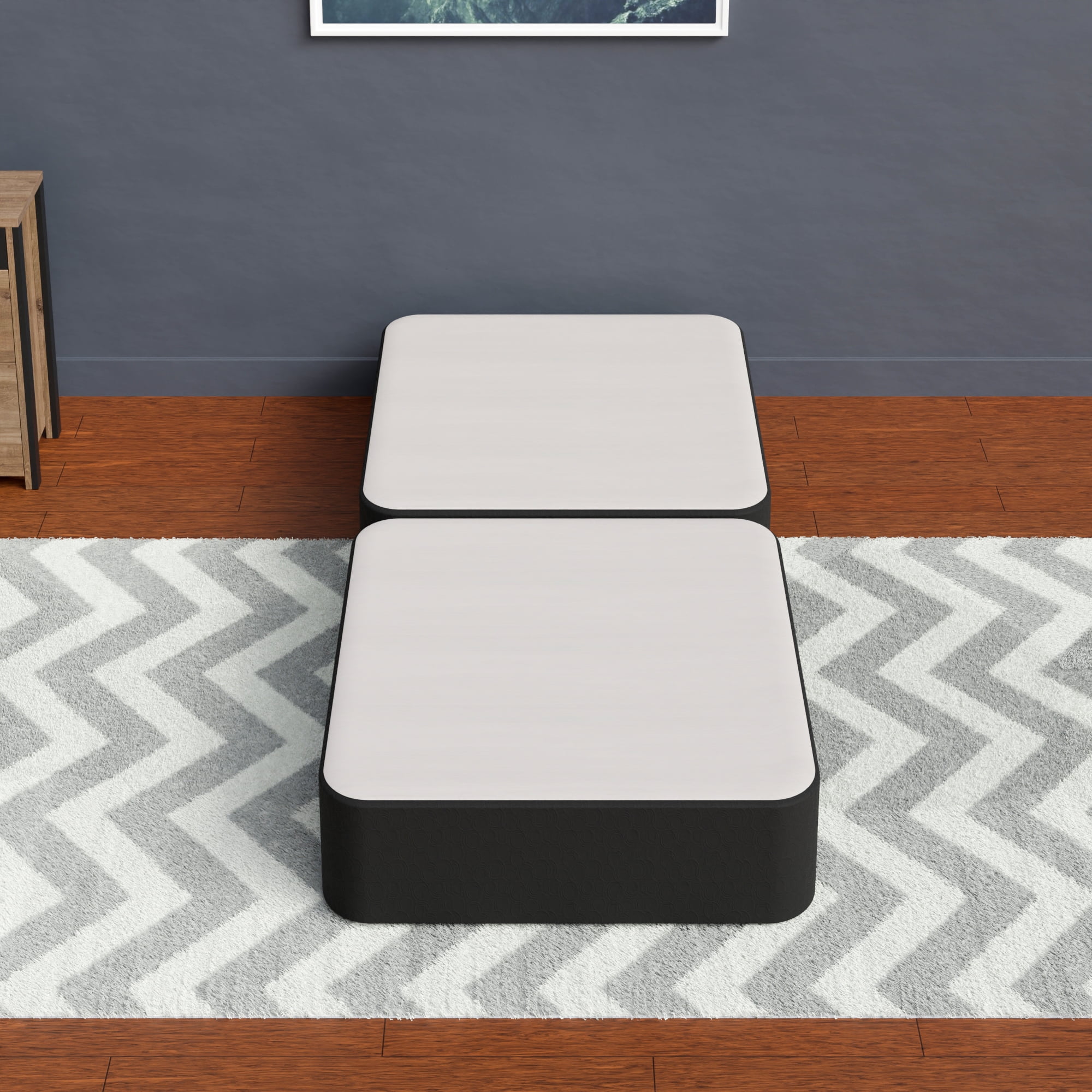 Continental Sleep, 8" Split wood Box Spring/Foundation for Mattress, Twin