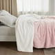 thumbnail image 5 of Manta Bedsure Sherpa de forro polar, tamaño queen, 220 g/m², rosa, 5 of 6