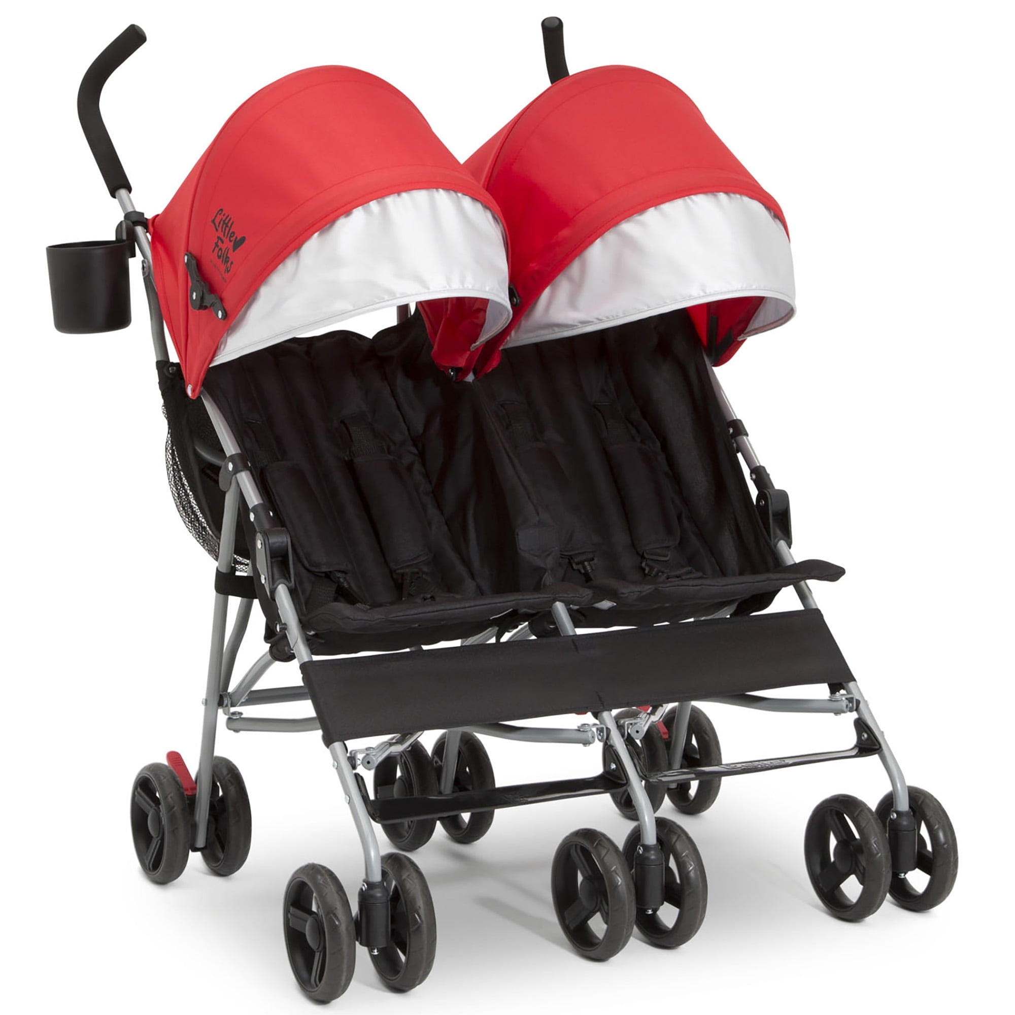Graco Ready2grow Click Connect Lx Double Stroller Gotham Walmart Com