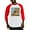 Red/White, variant on CafePress - Sunflowers & Kitten Baseball Jersey - Cotton Baseball Jersey, 3/4 Raglan Sleeve Shirt