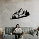 thumbnail image 3 of Sculpture Metal Wall and Mountain View Art Wall Metal Hammock B, 3 of 5