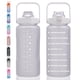 thumbnail image 1 of Botella de agua ST-YIBEN de 1,9 L con marcador de tiempo, a prueba de fugas y sin BPA, 1 of 7