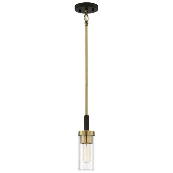 1 Light Mini Pendant In Transitional Style 10.75 Inches Tall By 3.25 Inches Wide -Traditional Installation Minka Lavery 3040-560