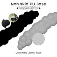thumbnail image 4 of Reposamuñecas para teclado JIKIOU Upgrade Leather Cloud, 4 of 7