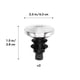 thumbnail image 2 of OXO SteeL - Tapón expandible para vino (2 unidades), 2 of 8
