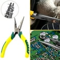 thumbnail image 2 of 6" Long Nose Pliers (Wire Stripping Tool, Multi-Purpose Gripper), 6-Inch Needle-Nose Pliers Reach Confined Spaces, 6 Inch Long Nose Pliers – Multi Functional, By Meiiso, 2 of 7