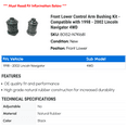 thumbnail image 2 of Front Lower Control Arm Bushing Kit - Compatible with 1998 - 2002 Lincoln Navigator 4WD 1999 2000 2001, 2 of 2