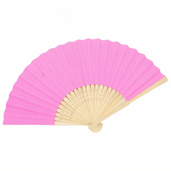 HIBIBUD Folding Fan Fluid Function Large Hand Fans for Dance Break-Proof Folding Hand Fan Style1