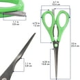 thumbnail image 2 of BambooMN Culinary Queen 6-in-1 Kitchen Shears - 30pc Set, 2 of 7