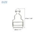 thumbnail image 2 of Unique Bargains Overall Buckles, 20 Pack Retro Metal Suspender Replacement Buckles 28mm, 2 of 5
