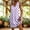 Purple, variant on QUNYINEY A Line Casual Sundresses for Women Beach Mini Sleeveless Polka Dot Tank Dress with Pockets V Neck Loose Fit Vacation Dresses